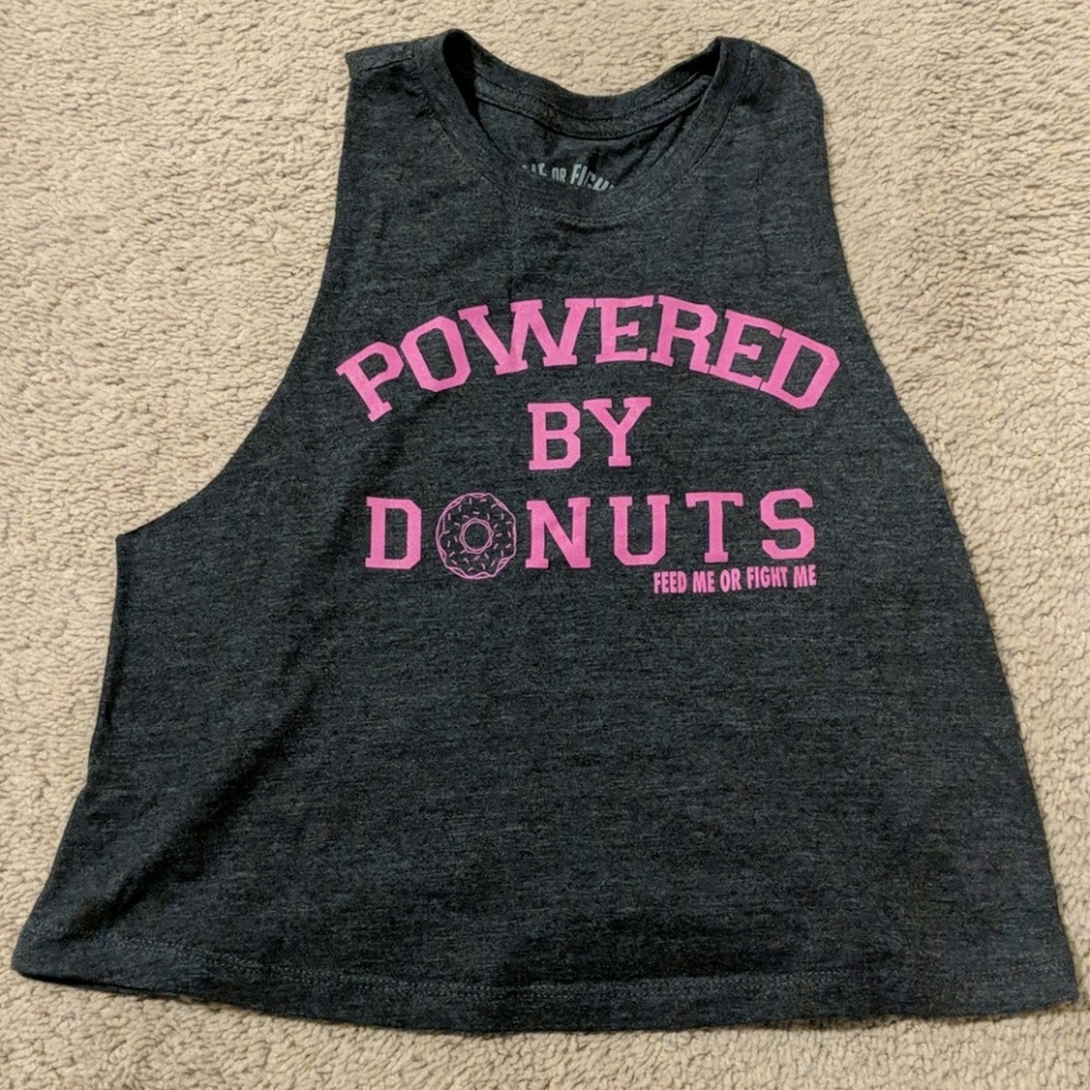 Crop muscle tank